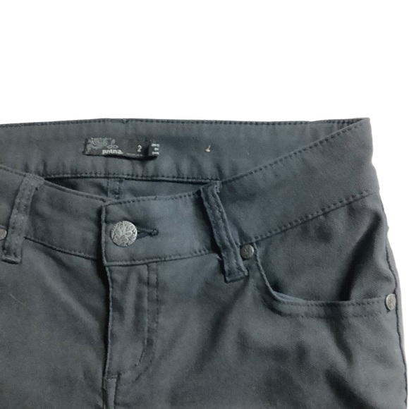 Prana Grey Brenna Moto Pants Size 2 - Picture 7 of 9